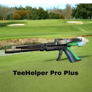Tee Helper Pro PLUS Green- Folding model with Velcro secure strap